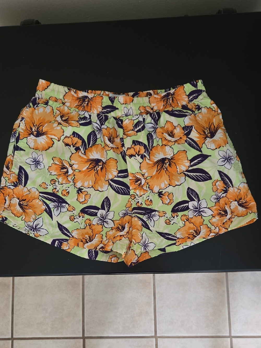 Urban Outfitters Hibiscus Athletic Shorts
